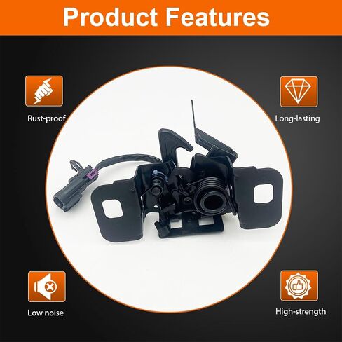Hood Latch Actuator Compatible with 2012-2018 Sonic with Remote Start in Saudi Arabia
