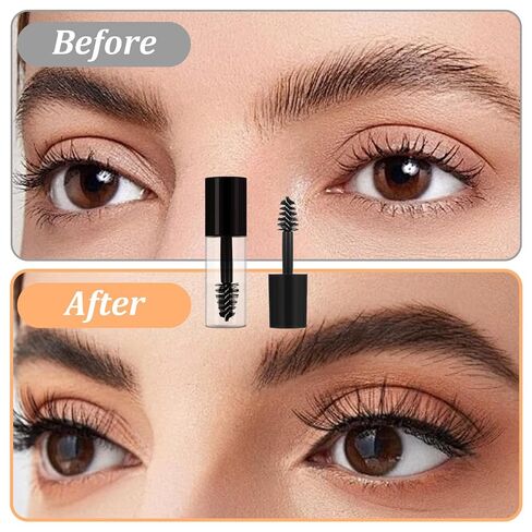 81PCS Empty Mascara Tubes with Wand, Mini 3ml Empty Mascara Bottles with Brush for Castor Oil, Small Sample Size Eyelash Growth Packing Tube Container with Applicator for Travel Home in Kuwait