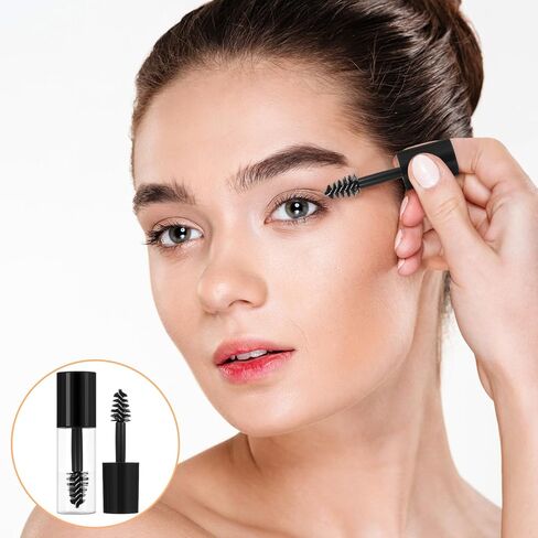 81PCS Empty Mascara Tubes with Wand, Mini 3ml Empty Mascara Bottles with Brush for Castor Oil, Small Sample Size Eyelash Growth Packing Tube Container with Applicator for Travel Home in Kuwait