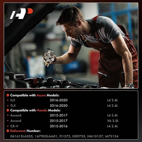 مضخة وقود عالية الضغط A-Premium متوافقة مع Honda CR-V CRV 2015-2016 2.4L، Accord 2015-2017 2.4L/V6 3.5L & Acura TLX 2016-2020 2.4L، ILX 2016-2020 2.4L in Saudi Arabia