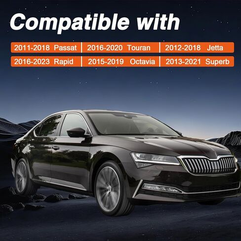 2 Pack License Plate Light Kit Compatible with Passat Touran Rapid Octavia Superb Jetta, Replace#:56D943021 in Saudi Arabia