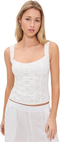 Free People Women's Full Bloom Eyelet Cami in Saudi Arabia