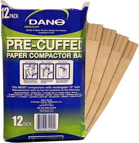 Dano Pre-Cuffed Compactor Bags in Kuwait