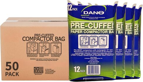 Dano Pre-Cuffed Compactor Bags in Kuwait