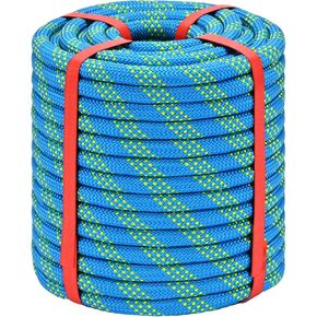 1/2 Inch Arborist Bull Rope 150 ft - Heavy Duty Static Line for General Rigging, Color-Coded Tagline & Tree Felling - High Strength Polyester Utility Rope, Blue in Saudi Arabia