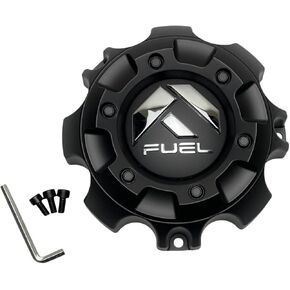 Fuel Matte Black Wheel Center Cap with Screws 1001-59B in Kuwait