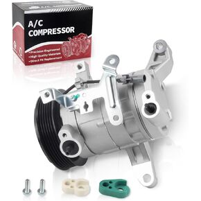 Air Conditioner AC Compressor with Clutch Compatible with Forester 2014-2018, Impreza 2012-2016, Crosstrek 2016-2017, XV Crosstrek 2013-2015, Pre-filled with Oil in Kuwait