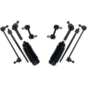 10pc Tie Rods Bellow Boots Front Rear Sway Bar for Chrysler for Sebring 2007-2010 for Dodge for Avenger 2008-2014 Black Inner Ends 2 Outer in Kuwait