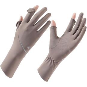 قفازات نسائية للحماية من أشعة الشمس فوق البنفسجية، قفازات كاملة الأصابع تعمل باللمس، قفازات غير قابلة للانزلاق، قفازات صيفية للقيادة في الهواء الطلق وركوب الدراجات in Kuwait