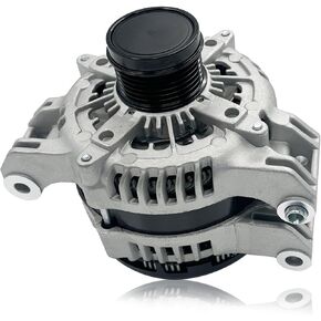 4801778AF 180A 12V Alternator Compatible with 2011-2021 Chrysler 300, Fit for 2011-2021 Dodge Challenger/Charger/Durango/Ram 1500, Fit for 2011-2020 Jeep Grand Cherokee Replace #801778AI P04801778AF in Kuwait