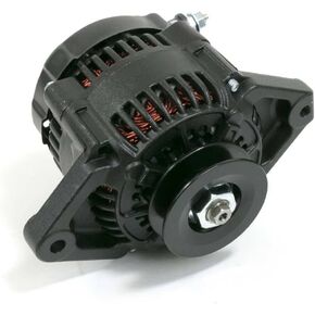 TSP Black Mini Denso Racing Style V-Belt 90 Amp Alternator in Kuwait