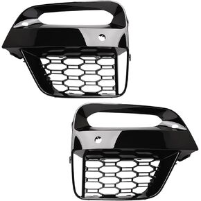 51118092758 Fog Light Frame Cover Grille Trim with PDC Sensor Hole Fit For BMW X3 G01 2018-2021 Fit For X4 G02 2019-2021 Front Bumper Outer Grille Cover Replaces 51118092757 in Kuwait