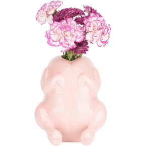 مزهرية تركية سيراميك لطيفة للزهور، وعاء زارع ديك رومي لديكور المنزل في الأماكن المغلقة والخارجية، مزهريات فريدة لطاولة عشاء الزفاف وغرفة المعيشة والمكتب مزهرية مزخرفة in Kuwait