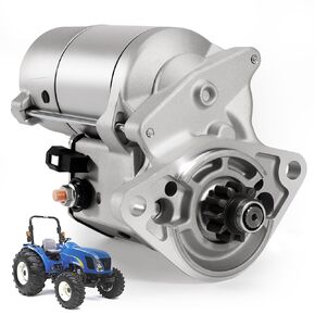 18139 12 فولت بداية جديدة تناسب جرارات نيو هولاند TC35 TC40 TC45 T2310 T2320 Case IH DX35 DX40 DX45 L-Series Skid Steer، استبدل SBA18508-6520 SBA185086530 228000-5120، 2.0KW OSGR in Kuwait