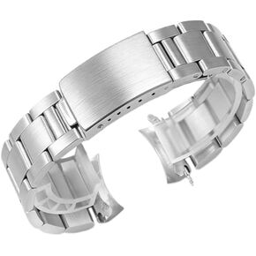 سوار ساعة بديل لساعة رولكس 5520 6500 14010 14010M ستانلس ستيل 19 ملم in Kuwait