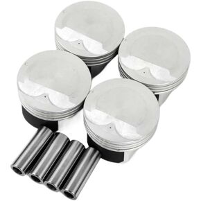 4 Piece Engine Piston Ring Set 23041-2B101 Compatible With Accent Verna Solaris I20 Ix20 Ceed Rio Venga 1.4L in Kuwait