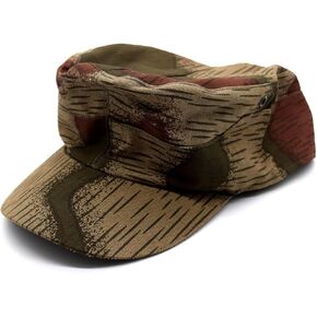 Replica Camouflage WWII German TAN&Water Swamp Camo Field Cap Hat in Saudi Arabia