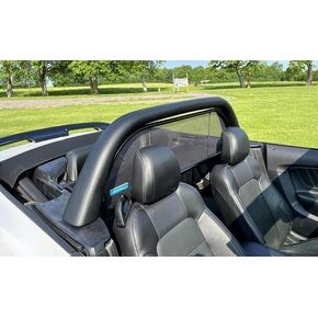 يناسب عاكس الرياح Love The Drive سيارات موستانج المكشوفة من 2024 إلى 2030 مع شريط إضاءة CDC أو شريط نمط in Kuwait