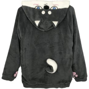 Aobiono Shiba Inu المرأة Kawaii أنيمي هوديي كورجي الذيل جرو هاسكي لطيف الجمالية زي البلوز الكرتون اليابانية تأثيري in Kuwait