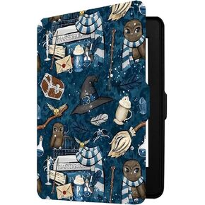 حافظة لجهاز Kindle Paperwhite مقاس 6 بوصات 2012-2017 (رقم الموديل EY21 & DP75SDI) (البومة الزرقاء) in Kuwait