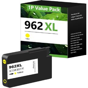 خراطيش حبر 962XL بديلة لخراطيش الحبر HP 962XL Combo Pack 962 XL تعمل لطابعة Officejet Pro 9015e 9010 9025e 9015 9025 9018e 9025e 9020 (1 أسود) in Kuwait
