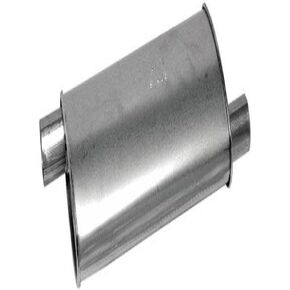 Walker SoundFX Universal 17855 Universal Exhaust Muffler 2.5" Inlet (ID) 2.25" Outlet (ID) for Cadillac DeVille in Kuwait