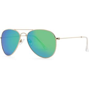 JOOX Polarized Aviator Sunglasses for Women Men, UV400 Protection Lens and Lightweight Metal Pilot Frame in Kuwait