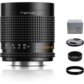 TTArtisan 250mm f/5.6 Full Frame Telephoto Reflex Mirror Lens Manual Focus for M42 Mount Cameras in Kuwait