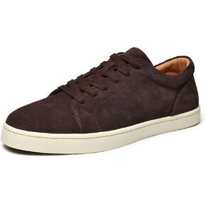 Go Tour Men's Casual Leather Handmade Sneakers in Kuwait