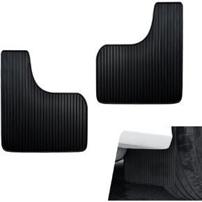 2 PCS Car Mud Flaps, 9.06" x 10.63" Soft Rubber Wheel Fender Splash Guard, Non-Collision Front and Rear Splash Mudguard, Universal for Most Cars SUVs Trucks (Sports) in Kuwait