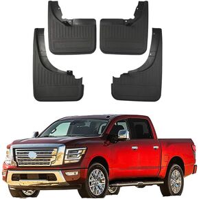 4PCS Car Mud Flaps Splash Guards Mudguards Car Mud Flaps Compatible with Nissan Titan 2020 2021 2022 2023 2024 in Kuwait