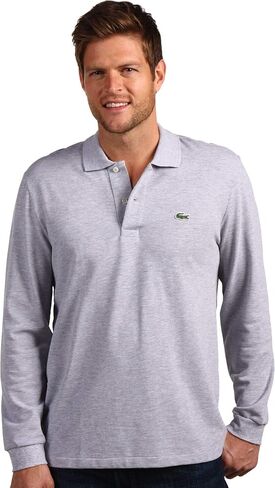 Lacoste Men's Classic Long Sleeve Pique Polo Shirt in Saudi Arabia