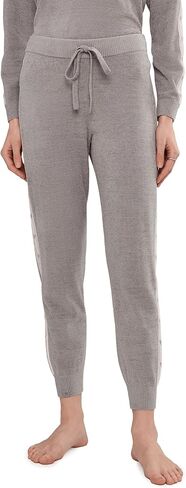Barefoot Dreams Womens CozyChic Ultra Lite® Heart Stripe Jogger in Saudi Arabia