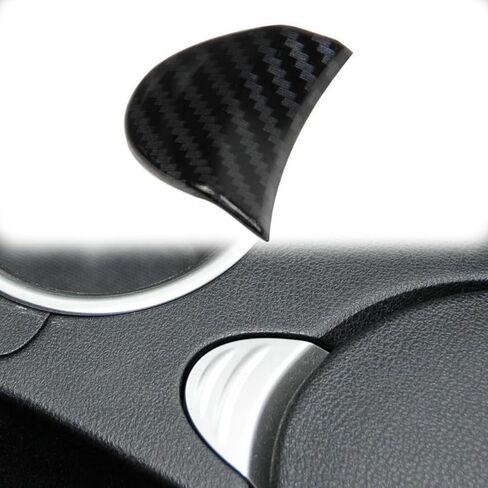 Carbon Fiber Car Interior Central Armrest Box Switch Cover Trim for Nissan 370Z 2009-2020 in Saudi Arabia