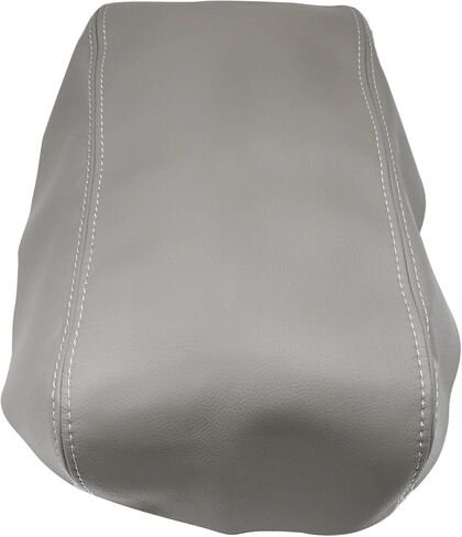 NLQR Center Console Lid Armrest Cover Replacement Microfiber Leather Gray Compatible with Toyota Highlander 2008 2009 2010 2011 2012 2013 in Saudi Arabia
