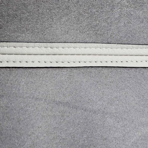 NLQR Center Console Lid Armrest Cover Replacement Microfiber Leather Gray Compatible with Toyota Highlander 2008 2009 2010 2011 2012 2013 in Saudi Arabia