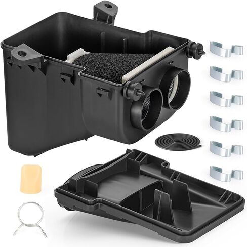 صندوق هواء السحب + فلتر الهواء + غطاء + مجموعة تجميع الدليل لياماها رابتور 660R YFM660R 2002-2005 in Kuwait