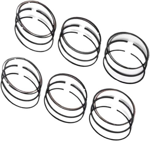 6X Piston Rings Set 3.6L 03H198151D Compatible With CDV CMN CGR in Saudi Arabia