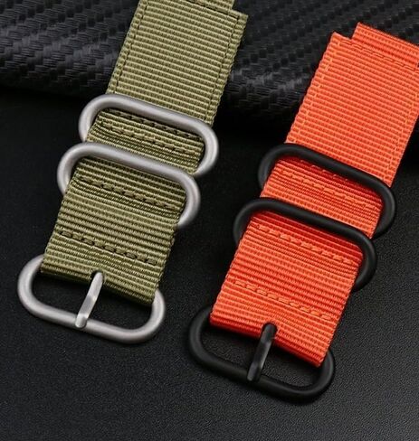 Canvas Convex watch Strap For TIMEX Tide Compass T2N721 T2N720 TW2T76500 TW2T76300 Nylon Wristband Bracelet in Saudi Arabia