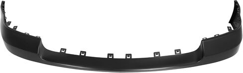 Front Upper Bumper Cover Compatible with 2007-2013 GMC Sierra 1500 Replacement for GM1014102 25783584 15891683 PP Plastic W/O Tow Hook Fog Light Parking Aid Sensor Holes in Saudi Arabia