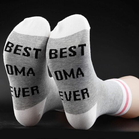 2PAIRS Best Oma Ever Mother's Day Gift for Grandma To Be in Saudi Arabia