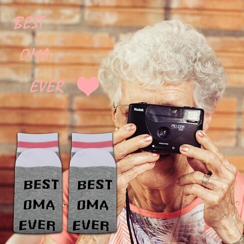 2PAIRS Best Oma Ever Mother's Day Gift for Grandma To Be in Saudi Arabia