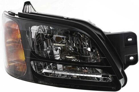 مجموعة المصابيح الأمامية للسائق والركاب من Garage-Pro لسيارة Subaru Outback 2000-2004، الهالوجين القديم مع المصابيح، يستبدل # 84001AE15A 84001AE14A in Kuwait