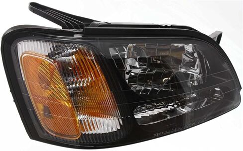 مجموعة المصابيح الأمامية للسائق والركاب من Garage-Pro لسيارة Subaru Outback 2000-2004، الهالوجين القديم مع المصابيح، يستبدل # 84001AE15A 84001AE14A in Kuwait