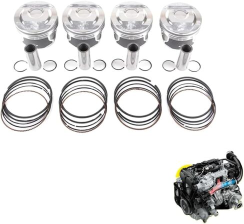 Piston Ring Kit 12652809 Oversize 2.0L Compatible With Terrain Equinox Regal ATS XT5(STD) in Kuwait