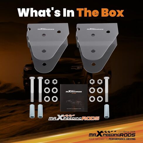 maXpeedingrods Radius Arm Drop Brackets for Ford F250 F350 Super Duty 2011-2016 4WD with 2-4" Lift in Saudi Arabia