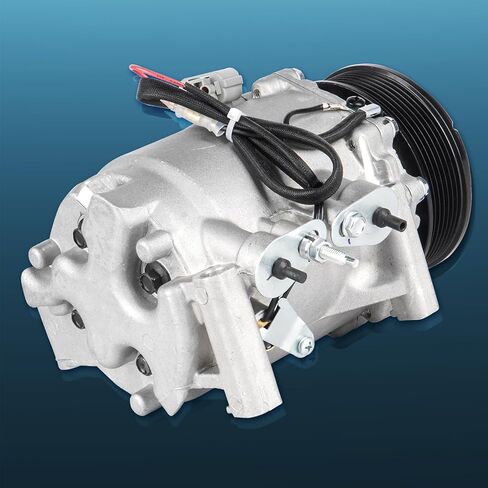 TadaMark A/C Air Compressor Fit for Acura TSX 2.4L 2.4 2004 2005 2006 2007 2008 (FWD, for HS110 Compressor) Air Conditioner with Clutch Replace for 38810RBBA01 10360661 58886 6512348 in Saudi Arabia