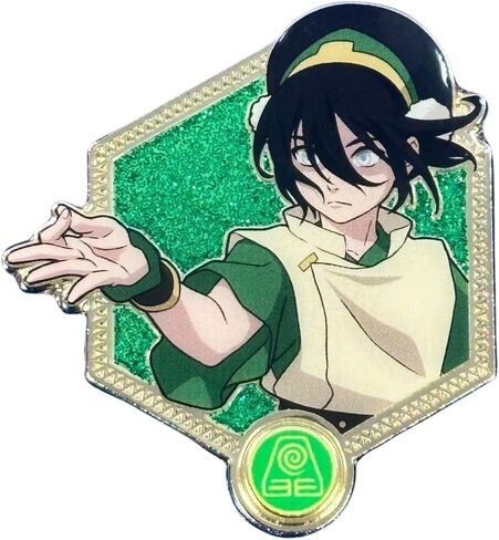 The Last Airbender x Zen Monkey Studios: Golden Series 2 - Toph Collectible Enamel Pin in Saudi Arabia
