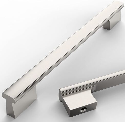 Asidrama 10 Pack 7.5 Inch(192mm) Brushed Satin Nickel Cabinet Pulls Kitchen Cabinet Handles Satin Nickel Cabinet Pulls Cabinet Hardware for Cupboard Drawer in Kuwait