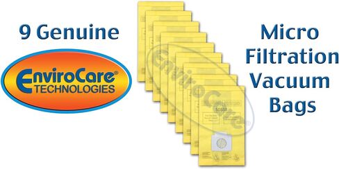 EnviroCare Replacement Vacuum Cleaner Bags made to fit Kenmore Canister Type C or Q 50555, 50558, 50557 and Panasonic Type C-5 9 pack in Kuwait